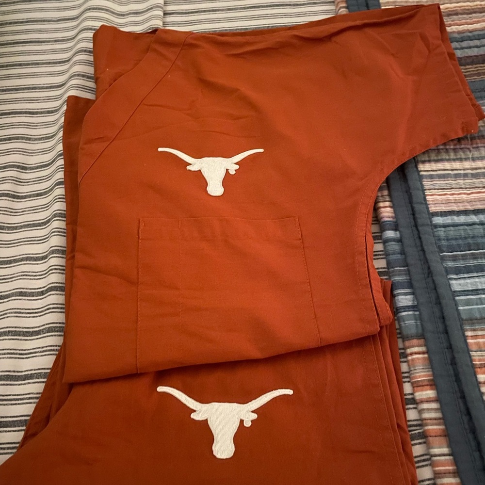 Texas Longhorns Nursing Scrubs
